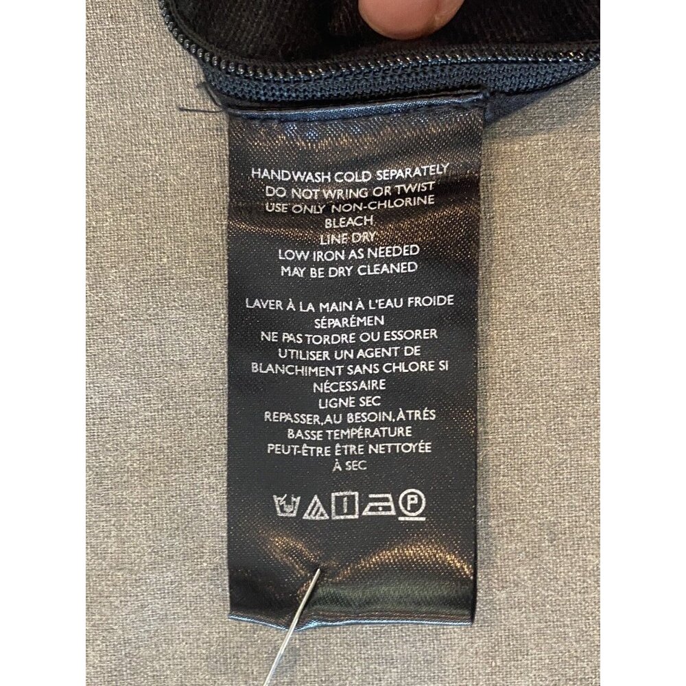 Free People One Shoulder Cropped Black Woven Cotton Blend Gauze Jumpsuit Size 8 - Picture 7 of 7